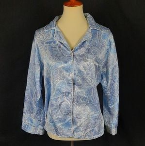 Miss Elaine- Paisley Night Shirt Petite